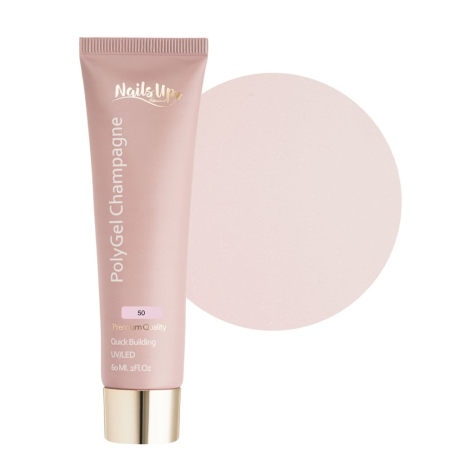 MANICHIURA SI PEDICHIURA - Polygel NAILSUP Champagne 50 60ml