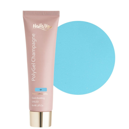 MANICHIURA SI PEDICHIURA - Polygel NAILSUP Champagne 61 60ml