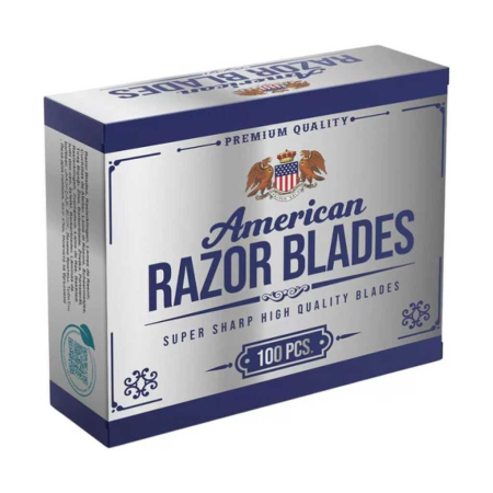 Rezerve lame de ras American Razor Blades Double Edge 100buc [1]