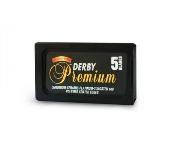 TOATE PRODUSELE - Rezerve lame de ras Derby Premium Black set 5 buc