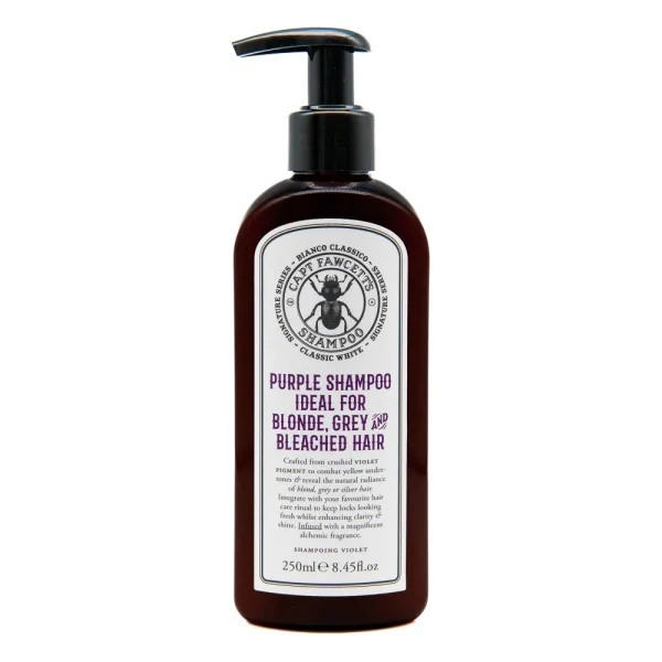 TOATE PRODUSELE - Sampon pentru par grizonat Captain Fawcett Bianco Classico Purple Shampoo 250ml