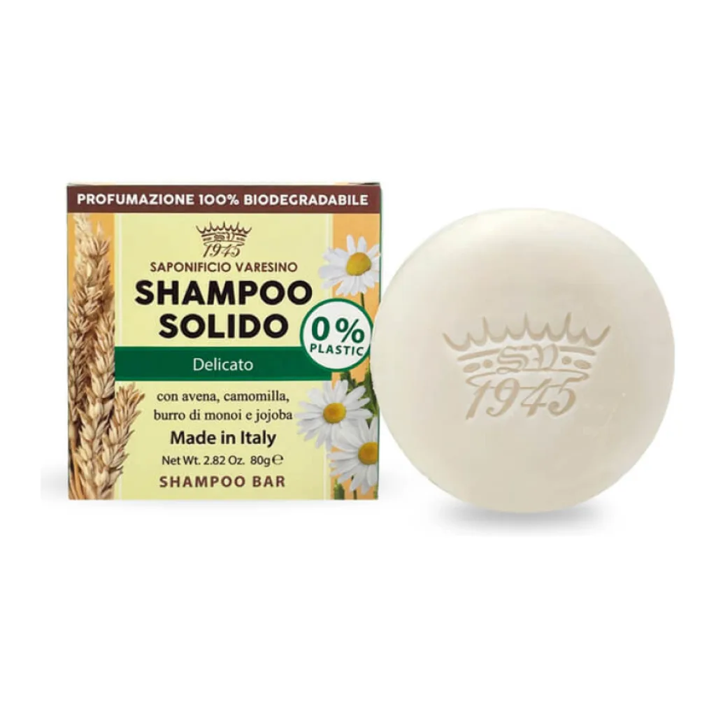 TOATE PRODUSELE - Sampon solid delicat Saponificio Varesino Delicate Shampoo Bar 80g