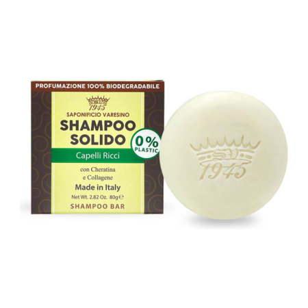 TOATE PRODUSELE - Sampon solid par cret Saponificio Varesino Curly Hair Shampoo Bar 80g