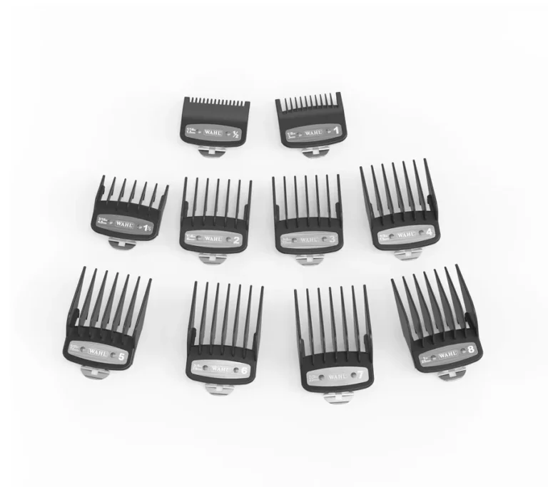 Set 10 Gratare / Inaltatoare si organizator Wahl Premium originale pentru masini de tuns 1.5-25mm [2]