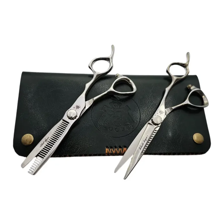 TOATE PRODUSELE - Set foarfeci - Mikashi Shogun's - Spartan Silver - 6.0 inch + Borseta premium cadou