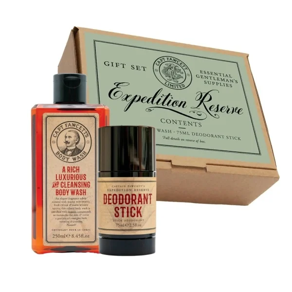 TOATE PRODUSELE - Set ingrijire corp Captain Fawcett Expedition Essential Gentleman's Suppliesc