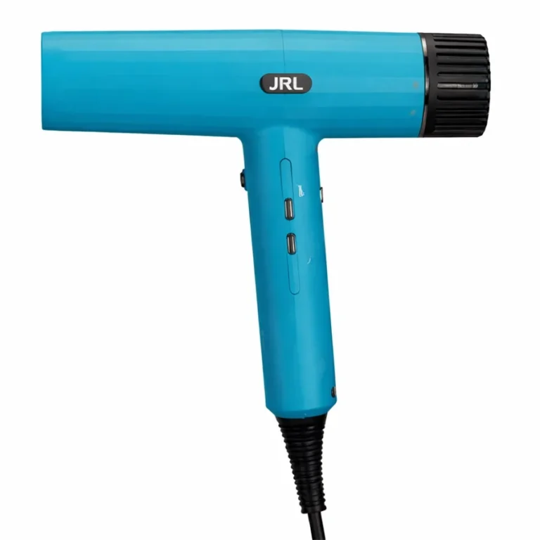 Set Uscator de par JRL Forte Pro Dryer 90.000 RPM Sapphire Blue + 2 Perii pentru par [1]