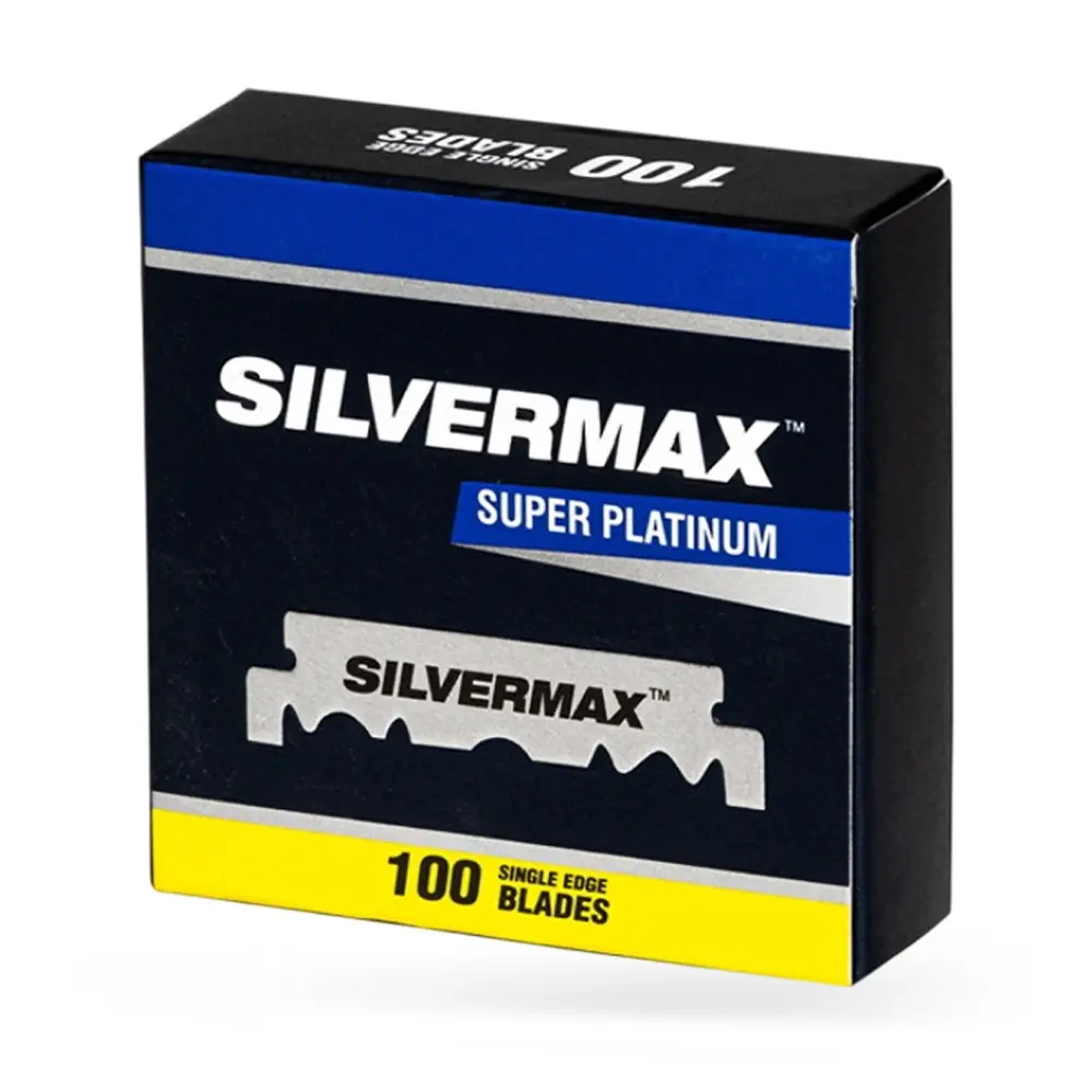 TOATE PRODUSELE - SILVERMAX - Lame pentru ras - Super Platinum - 100 taisuri