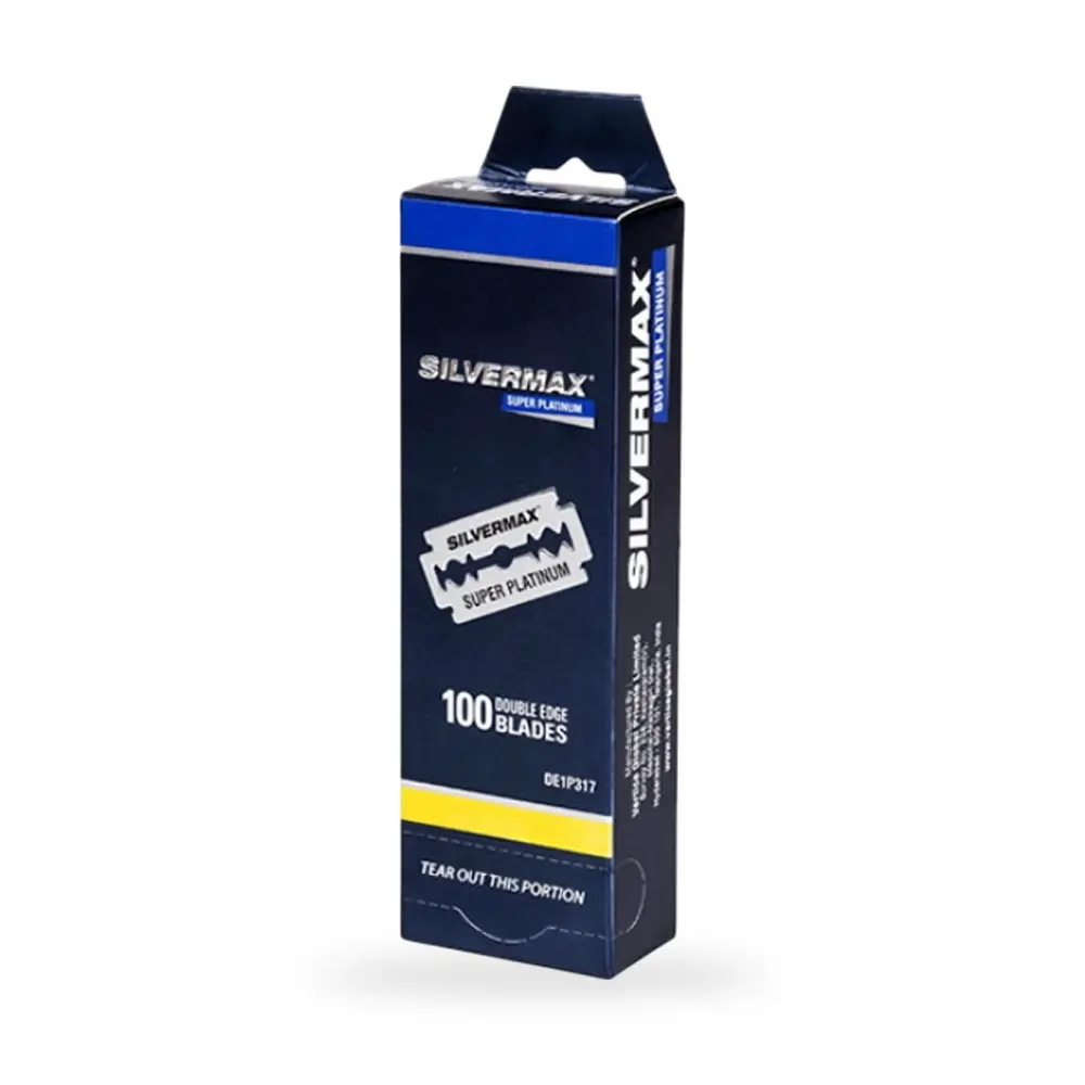 TOATE PRODUSELE - SILVERMAX - Lame pentru ras - Tais dublu - Super Platinum - 100 buc