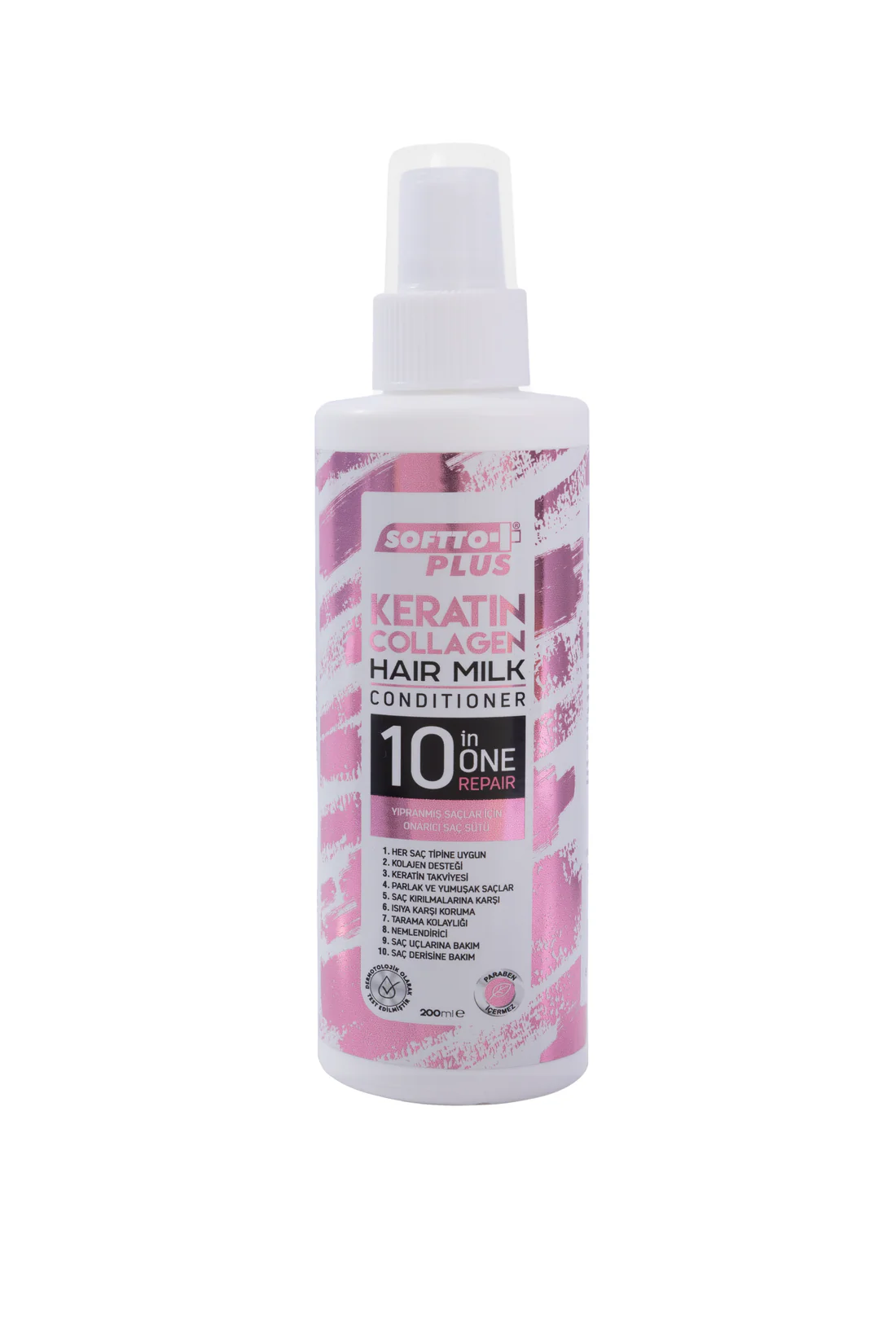 TOATE PRODUSELE - SOFTTO PLUS - Lapte de Păr cu Keratină și Colagen - Îngrijire Intensivă