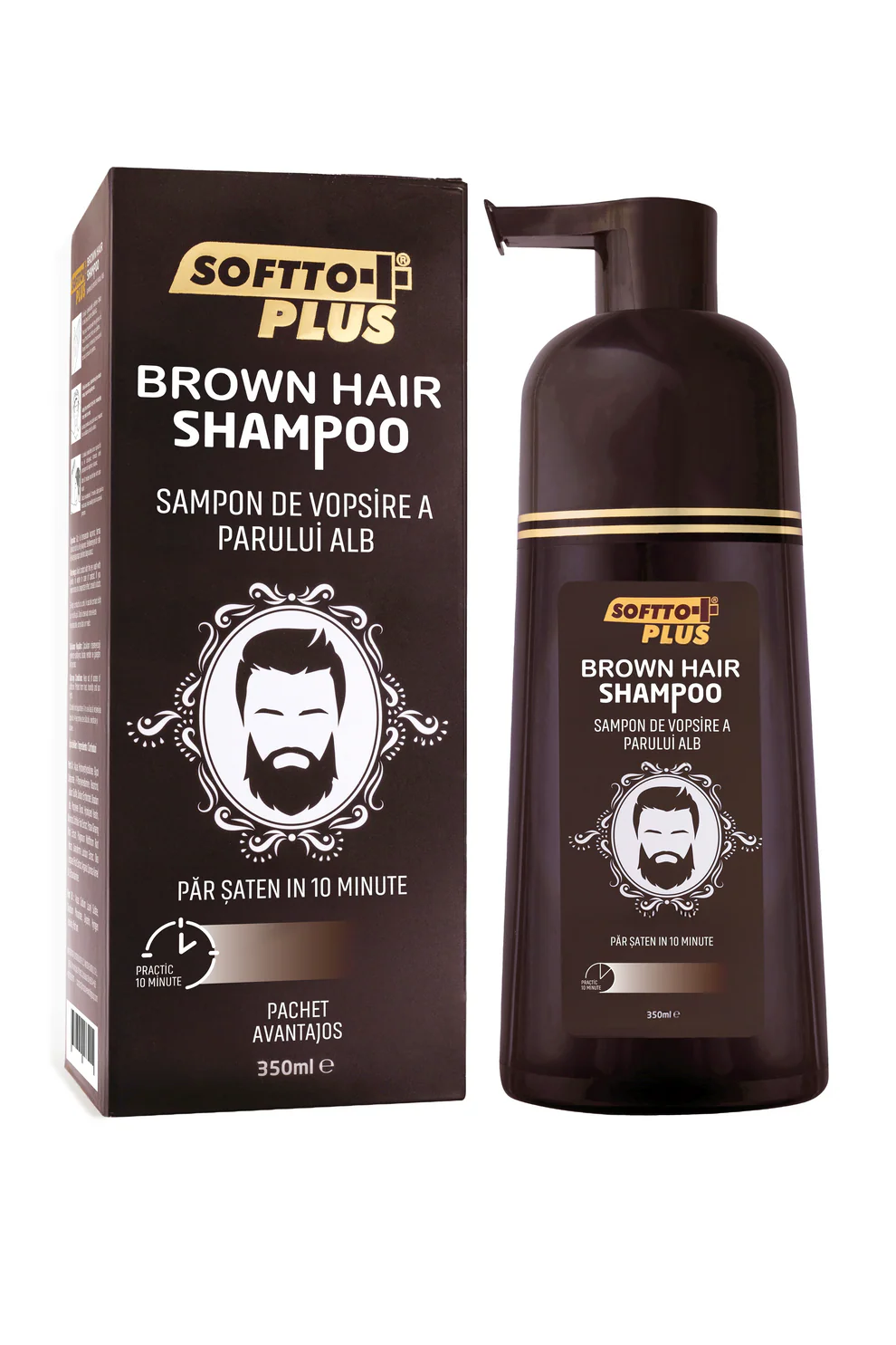 TOATE PRODUSELE - SOFTTO PLUS - Sampon Brown Hair 350 ml