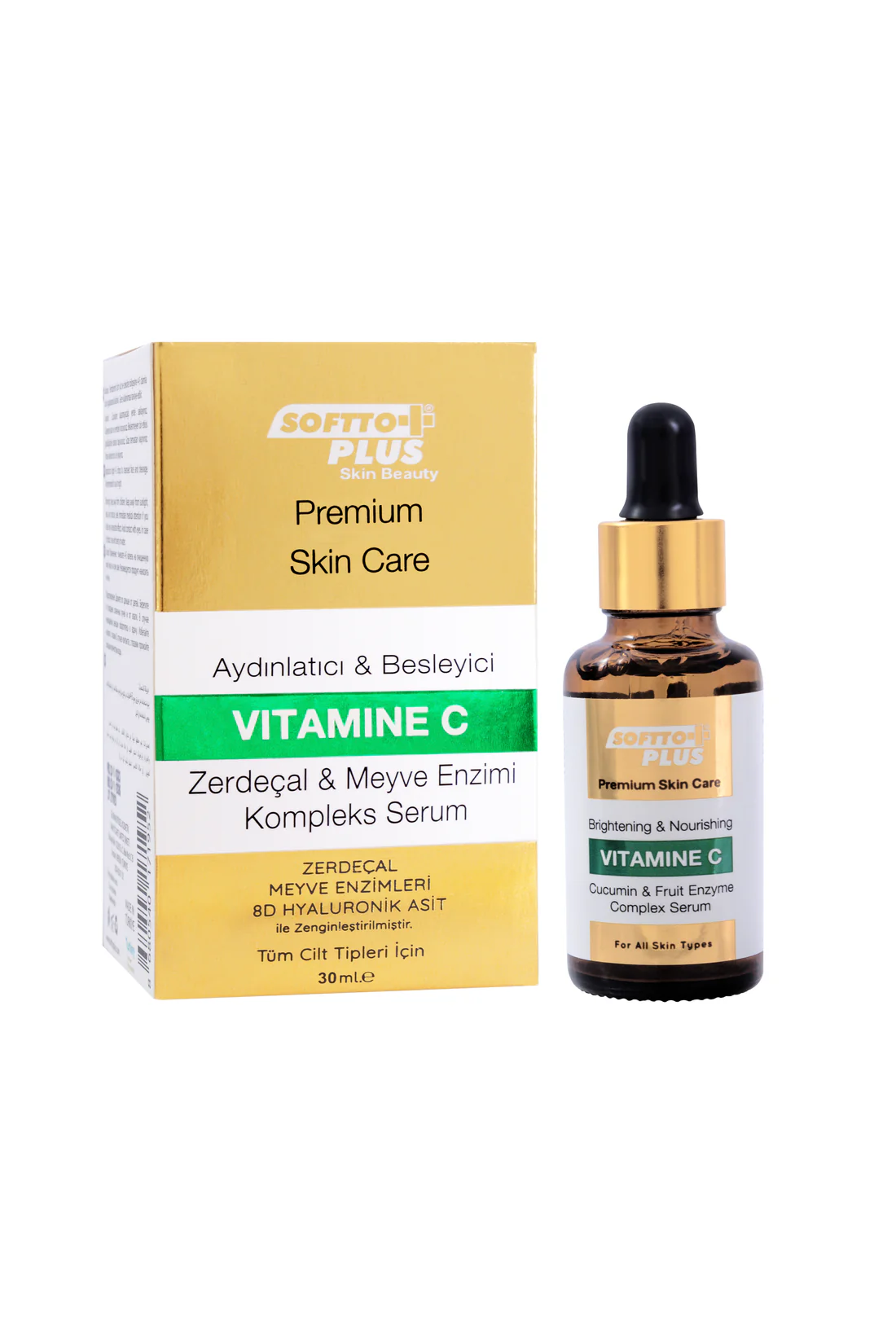 TOATE PRODUSELE - SOFTTO PLUS - Ser Vitamin C Iluminator și Nutritiv - 30ml