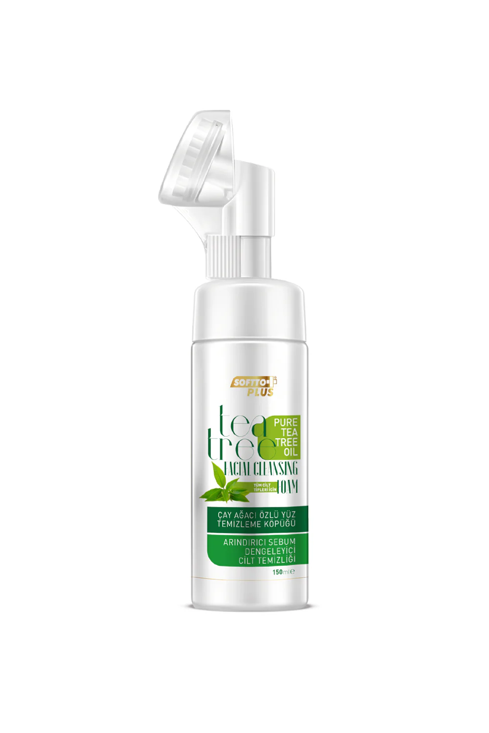 TOATE PRODUSELE - SOFTTO PLUS - Spuma de Curatare Faciala cu Arbore de Ceai