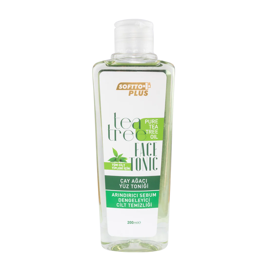 TOATE PRODUSELE - SOFTTO PLUS - Tonic Facial Cu Extract De Arbore De Ceai 200 ml