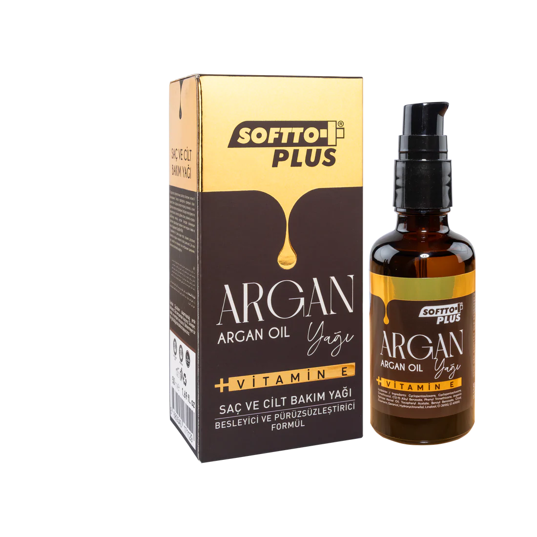TOATE PRODUSELE - SOFTTO PLUS - Ulei de Argan - 50 ML