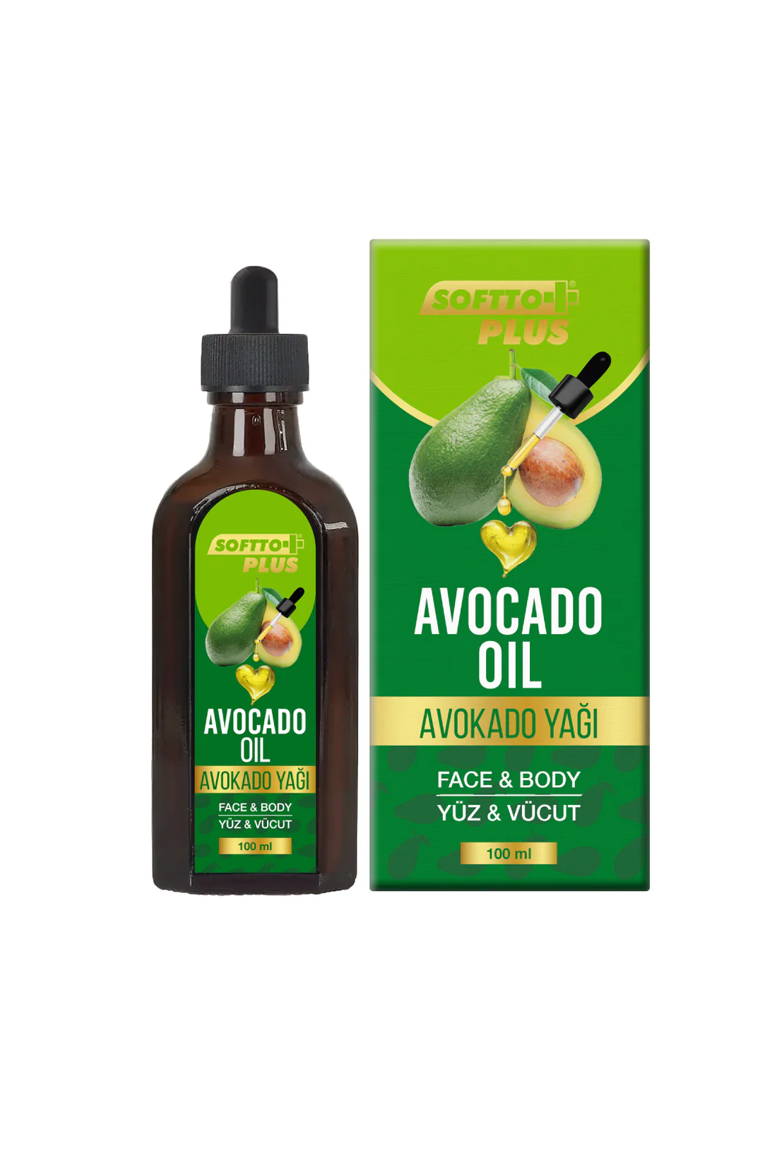 TOATE PRODUSELE - SOFTTO PLUS - Ulei de Avocado pentru Față și Corp
