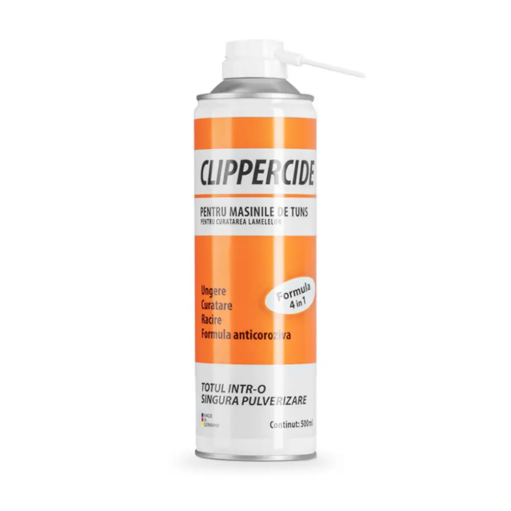 TOATE PRODUSELE - Spray de curatare - CLIPPERCIDE - pentru masinile de tuns - 500 ml