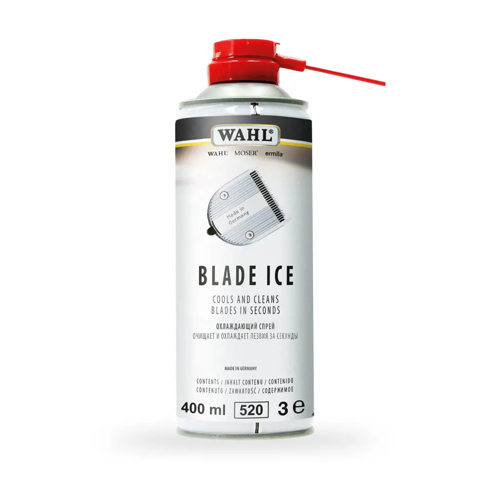 TOATE PRODUSELE - Spray de curatare - WAHL - Blade Ice - pentru masinile de tuns 4 in 1 - 400 ml