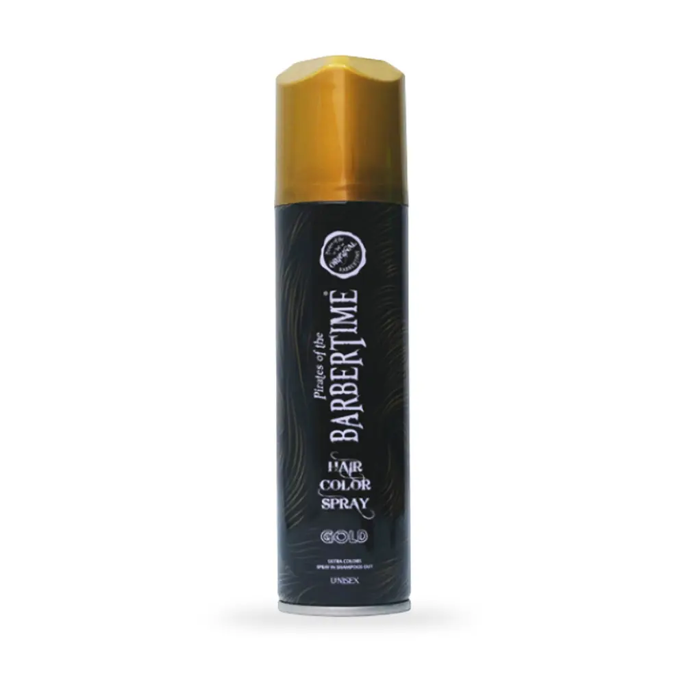 Ingrijirea parului - Spray de par colorat 150ml - Gold - BARBERTIME