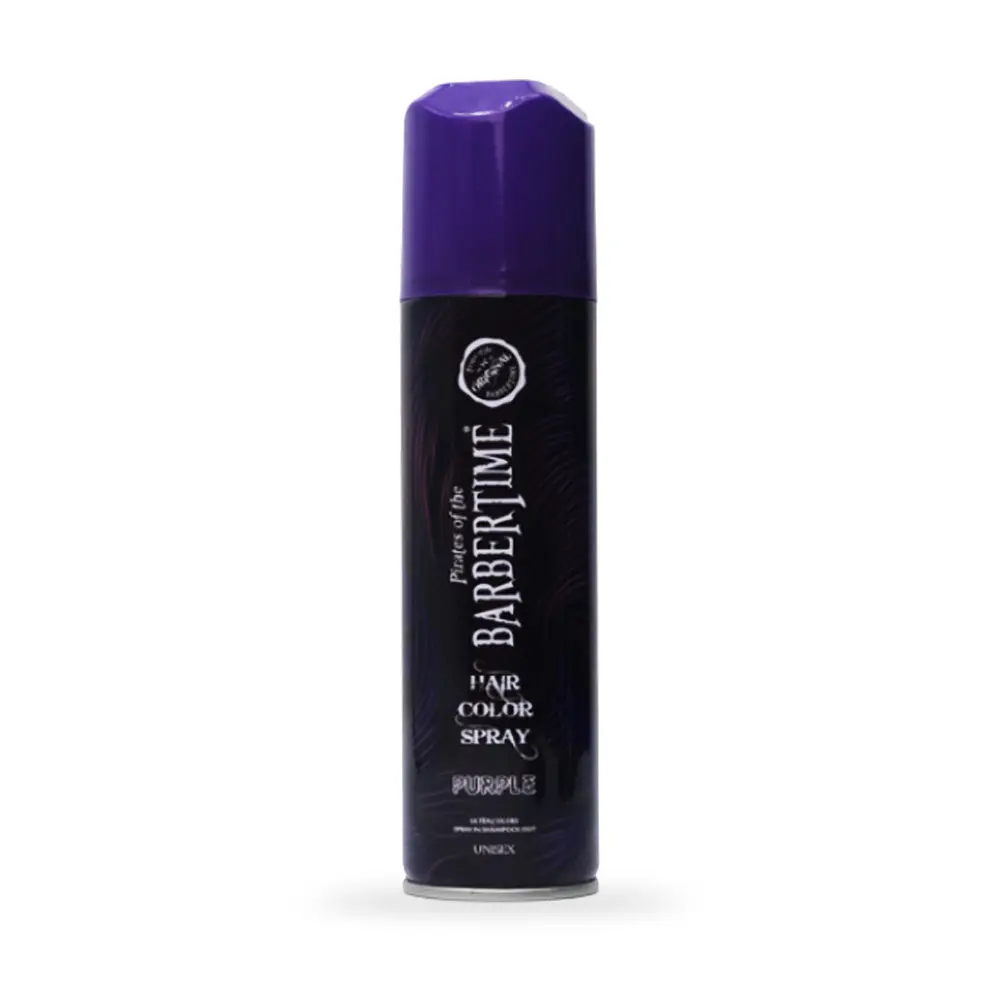 Ingrijirea parului - Spray de par colorat 150ml - Mov - BARBERTIME