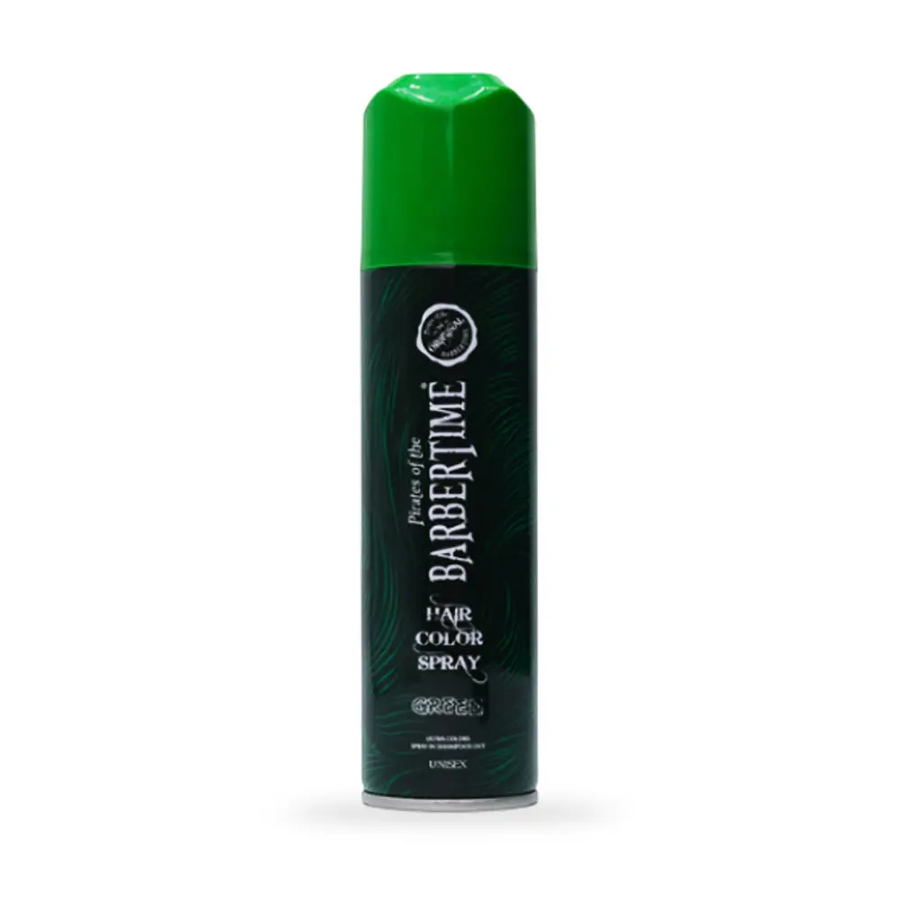 TOATE PRODUSELE - Spray de par colorat 150ml - Verde - BARBERTIME