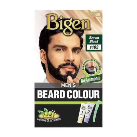 TOATE PRODUSELE - Vopsea de Barba Bigen B102 Negru Castaniu 40ml