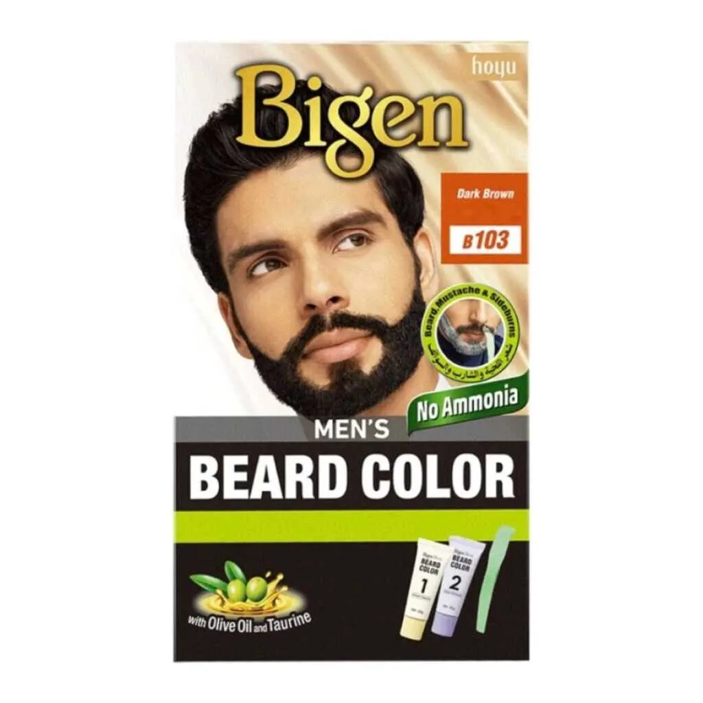 TOATE PRODUSELE - Vopsea de barba Bigen B103 Saten Inchis 40ml