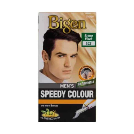 TOATE PRODUSELE - Vopsea de Par Bigen B102 Negru Castaniu 80ml