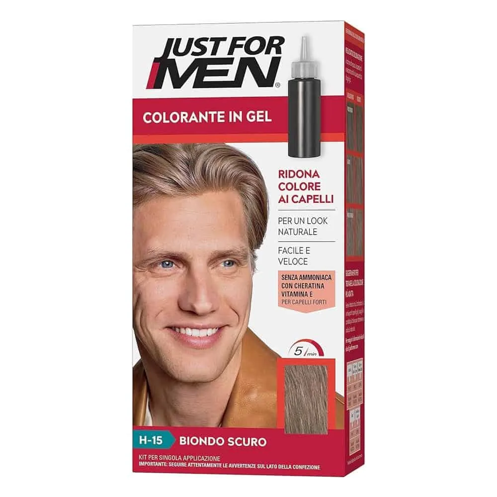 TOATE PRODUSELE - Vopsea de par Just for Men Blond Inchis H-15 66ml