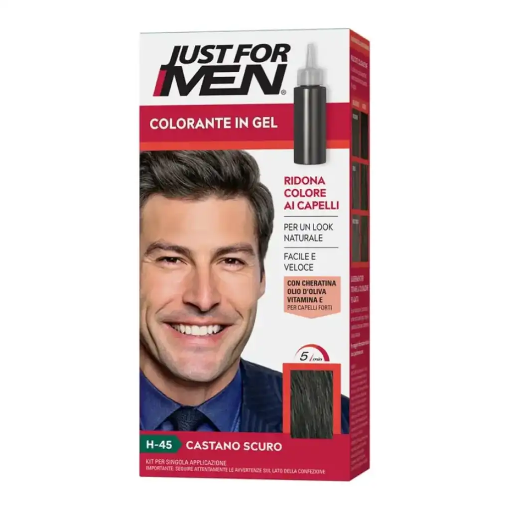 TOATE PRODUSELE - Vopsea de par Just For Men Saten inchis H-45 66ml