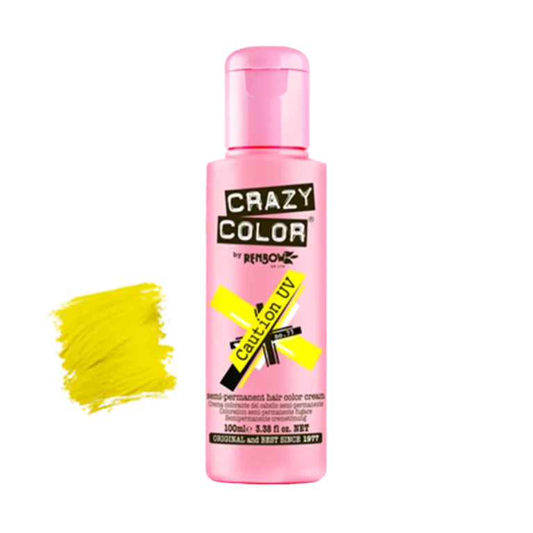 Ingrijirea parului - Vopsea semipermanentă Crazy Color Caution UV no.77 100 ml