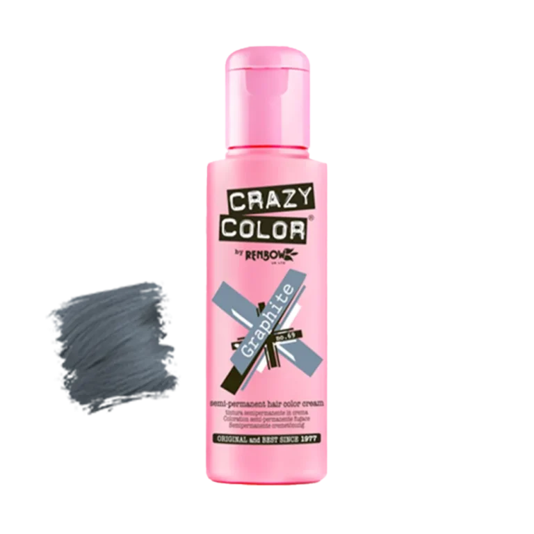 Ingrijirea parului - Vopsea semipermanentă Crazy Color Graphite no.69 100 ml