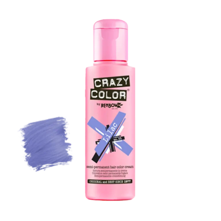 Ingrijirea parului - Vopsea semipermanentă Crazy Color Lilac no.55 100 ml