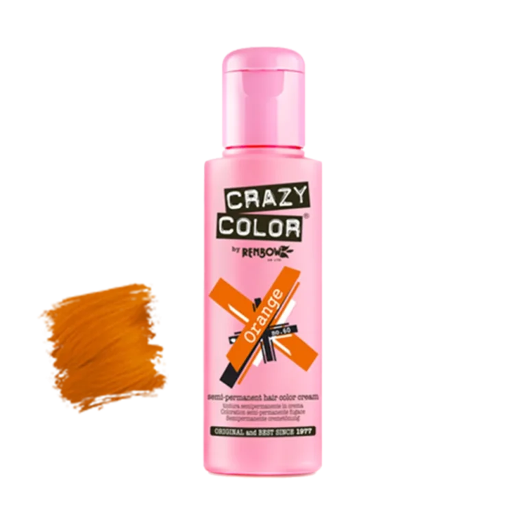 Ingrijirea parului - Vopsea semipermanentă Crazy Color Orange no.60 100 ml