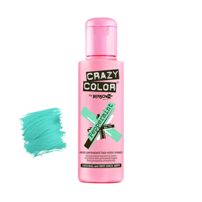 Ingrijirea parului - Vopsea semipermanentă Crazy Color Peppermint no.71 100 ml