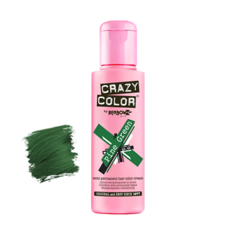 Ingrijirea parului - Vopsea semipermanentă Crazy Color Pine Green no.46 100 ml