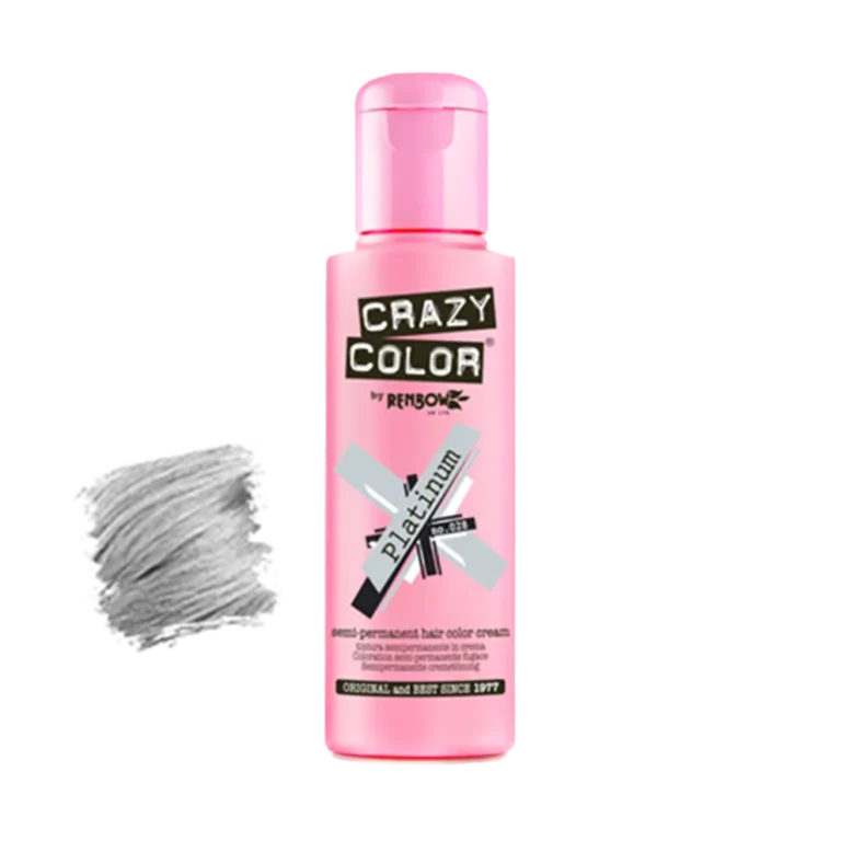 Ingrijirea parului - Vopsea semipermanentă Crazy Color Platinum no.28 100 ml