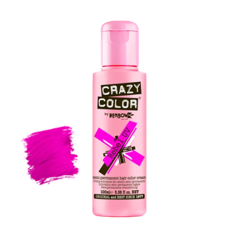 Ingrijirea parului - Vopsea semipermanentă Crazy Color Rebel UV no.78 100 ml