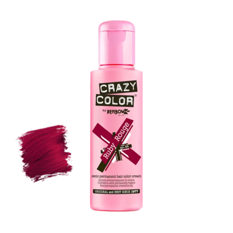 Ingrijirea parului - Vopsea semipermanentă Crazy Color Ruby Rouge no.66 100 ml
