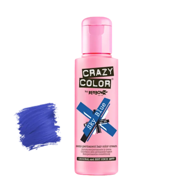 Ingrijirea parului - Vopsea semipermanentă Crazy Color Sky Blue no.59 100 ml