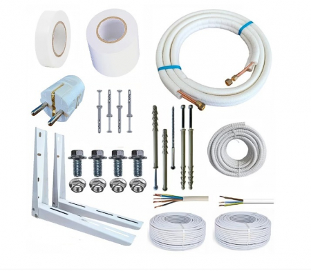 Kit complet AC - Kit complet montaj AC - 6m - 9.000 BTU – 12.000 BTU