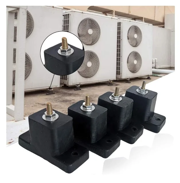 Set suporti antivibranti de pardoseala pentru montaj unitate exterioara aer conditionat - model S [1]