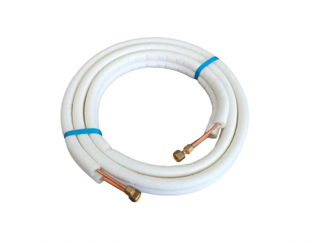 Traseu teava cupru izolata - Traseu teava cupru izolata, aer conditionat 18.000 Btu, 4M, bercluita cu holender