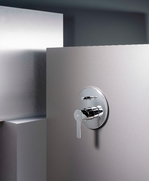 Baterie cada/dus incastrata Targa N, A5A0B5FC00, crom [2]