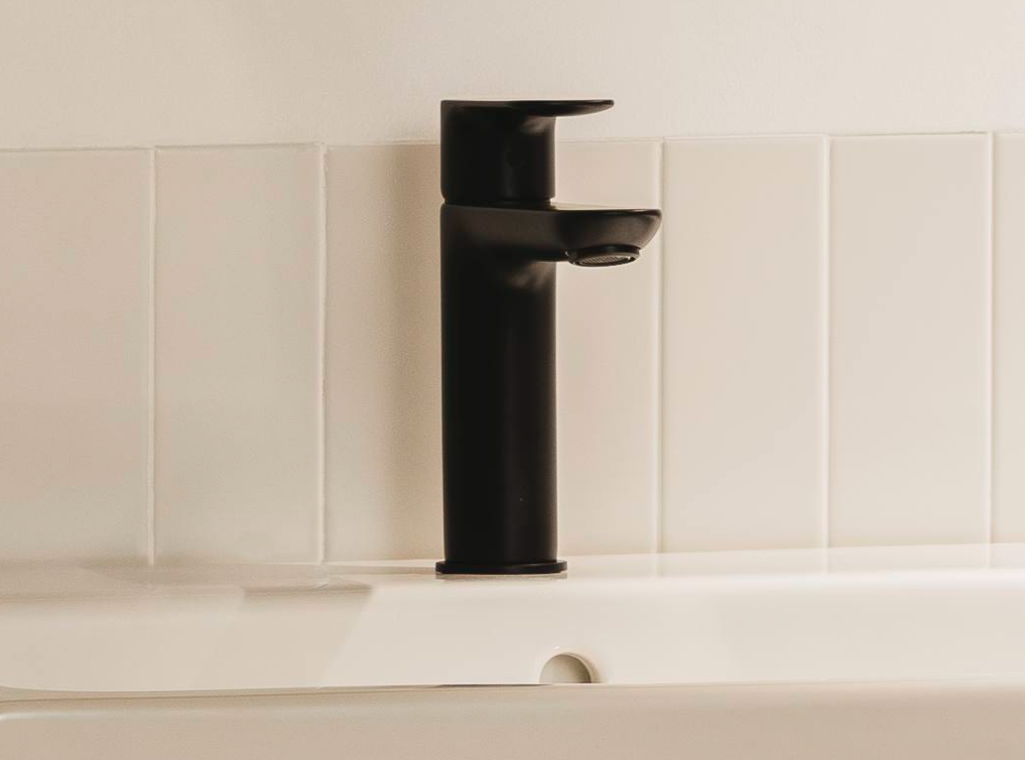 Baterie lavoar Cala Smooth Body Cold Start, A5A326ENB0, negru, mat [2]