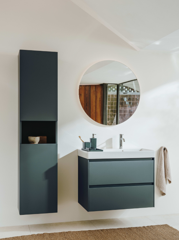 Baterie lavoar Ona Smooth Body Ventil Click-Clack, A5A3A9EC00, crom [5]