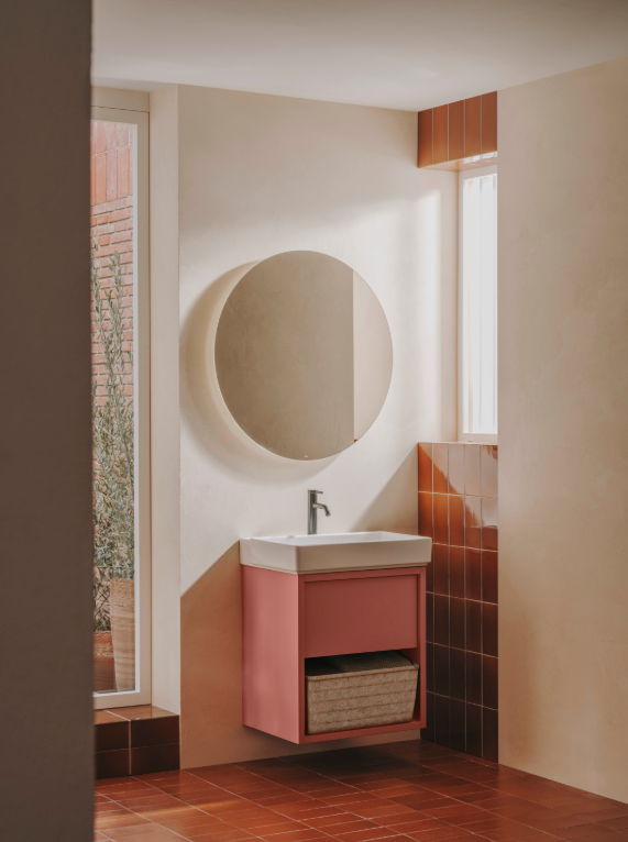 Baterie lavoar Ona Smooth Body Ventil Click-Clack, A5A3A9EC00, crom [2]