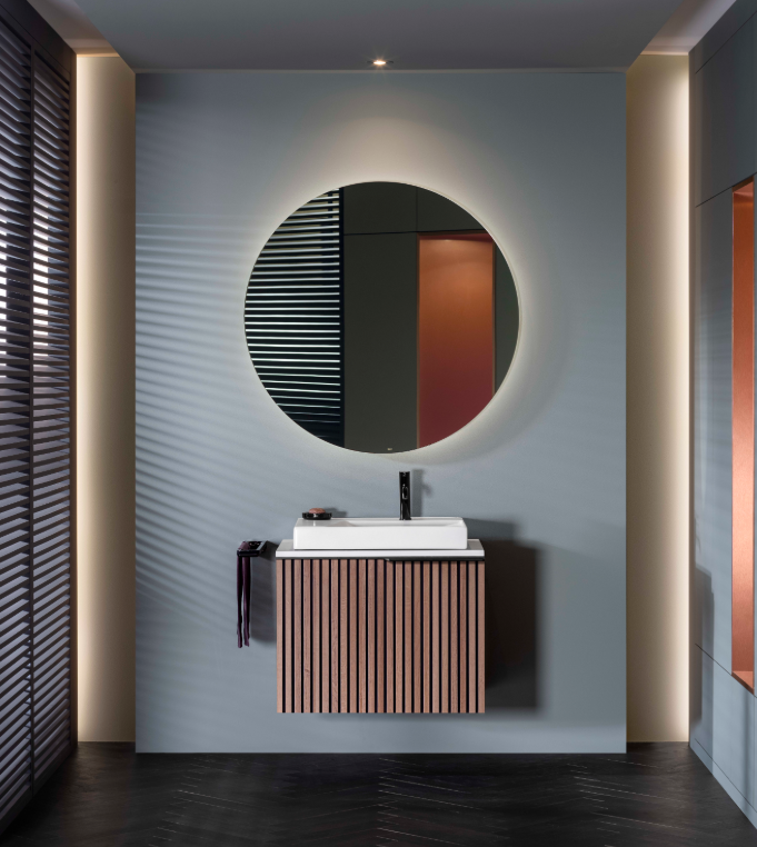 Baterie lavoar Ona Smooth Body Ventil Click-Clack, A5A3A9ECN0, negru, lucios [2]