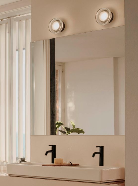 Baterie lavoar Ona Smooth Body Ventil Click-Clack, A5A3A9ENB0, negru, mat [3]