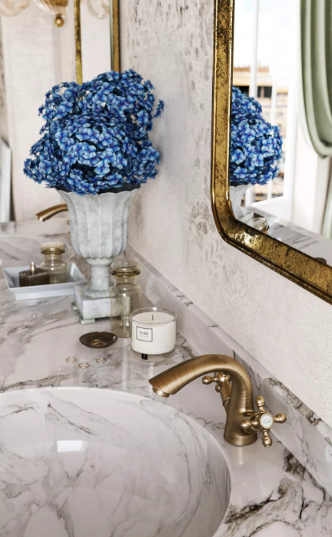 Baterie stativa lavoar LACRIMA, FD1-LRA-2-66, auriu periat [2]